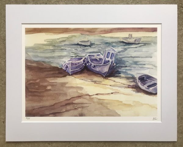 Fishing Boats St Ives - Print